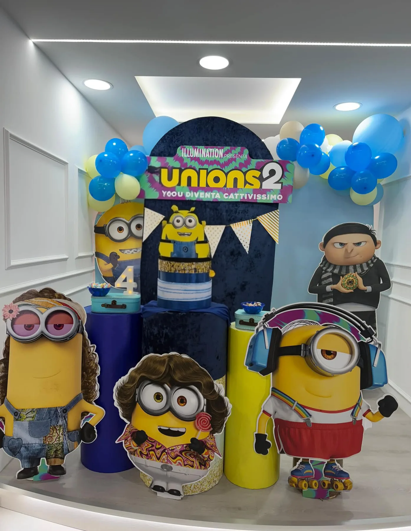 Allestimento autentico a tema Minions