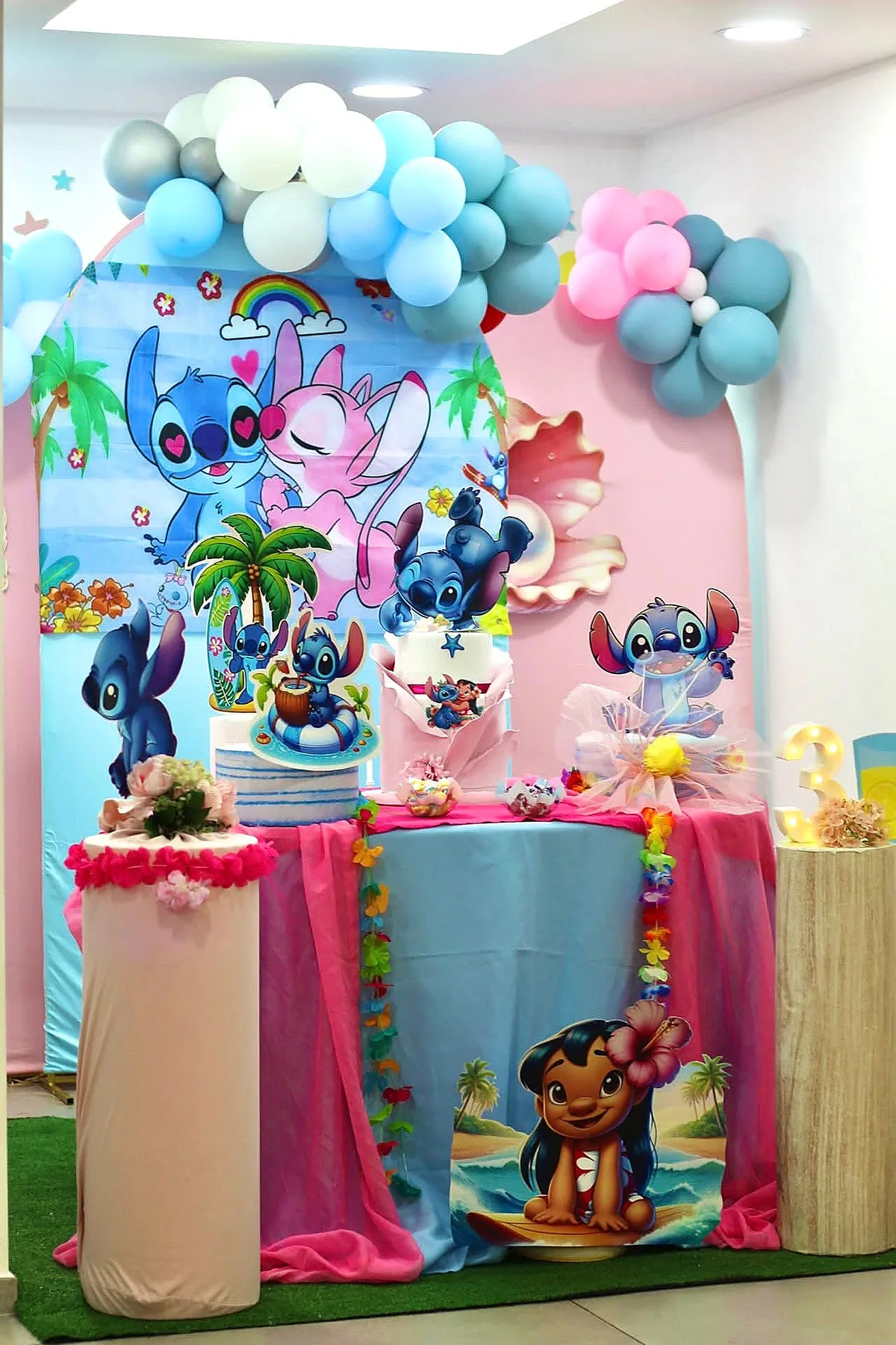 Allestimento autentico a tema Stitch