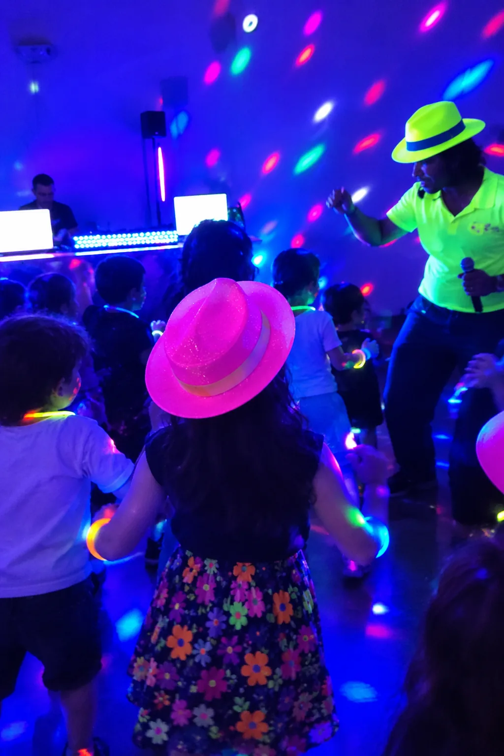 Allestimento Fluo Party